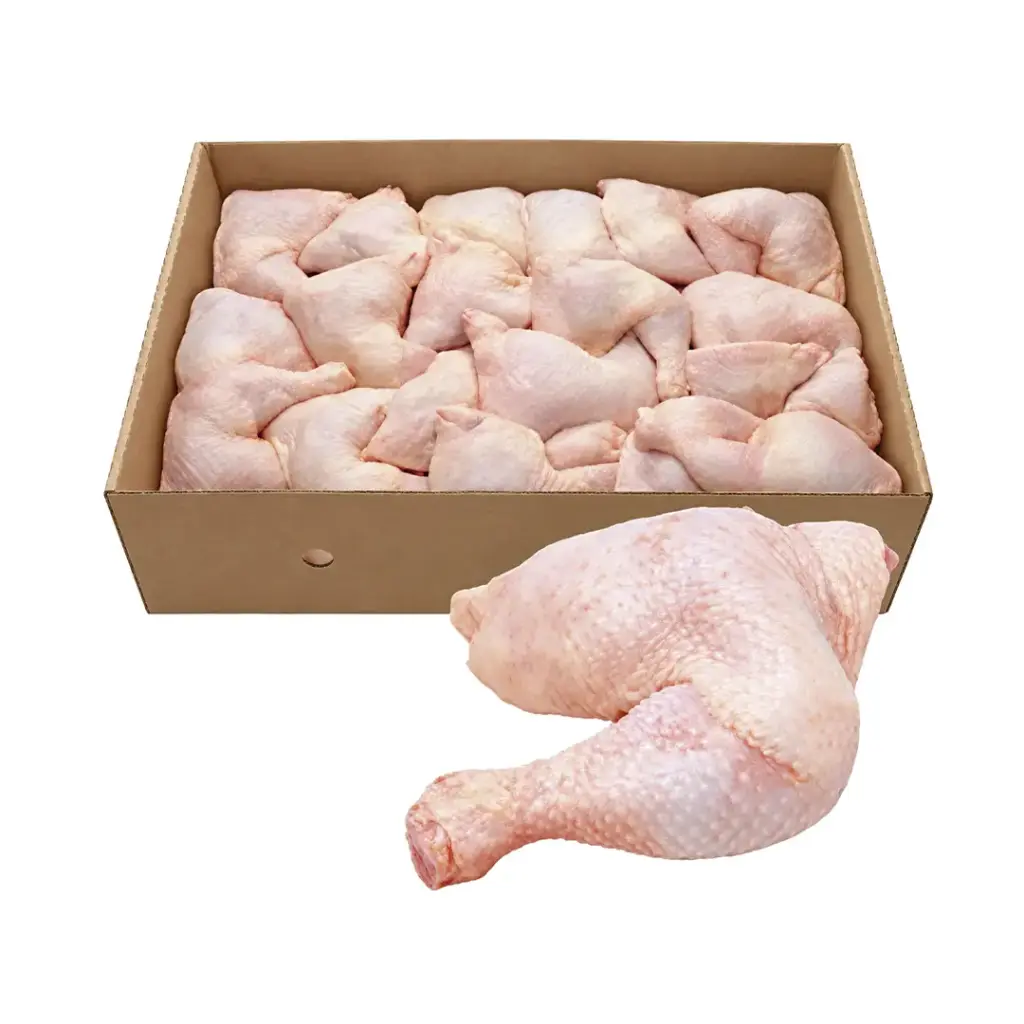 Caja de cuartos de pollo (33lb) 